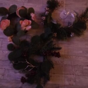 Floral and Pine Wreath Set